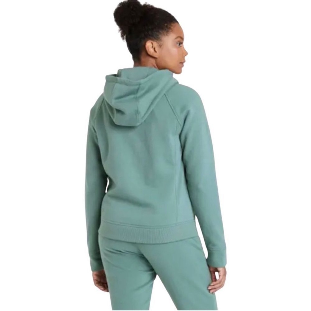All In Motion Women’s Fleece Full Zip Hooded Sweatshirt - Picture 2 of 8